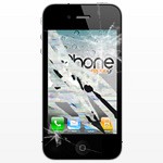 Επισκευή Oθόνης LCD και Digitizer Κρύσταλλο αφής iPhone 4 